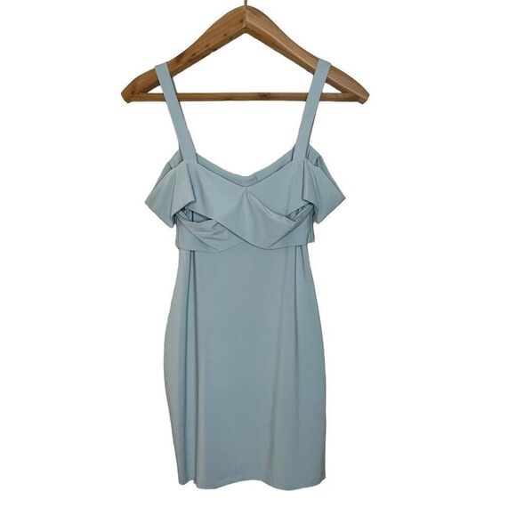 By The Way Evie Mini Dress Light Blue Size Small - Picture 5 of 6